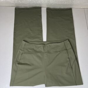 Duluth Trading Pants Womens Medium Green NoGA Classic Relaxed Fit 31” Inseam
